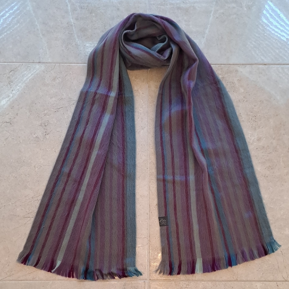 NWT Striped Uno Alla Volta Alpaca Multicolor Scarf